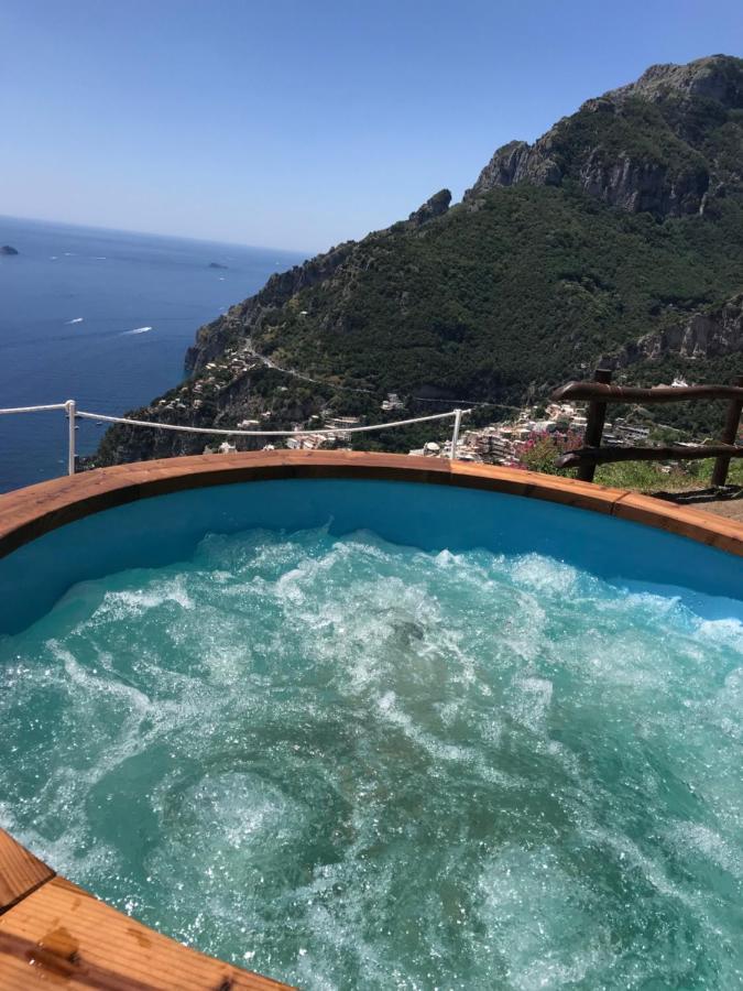 Villa La Tagliata Spectacular Jacuzzi Tub Amazing View And Private Parking Garage Позитано Экстерьер фото
